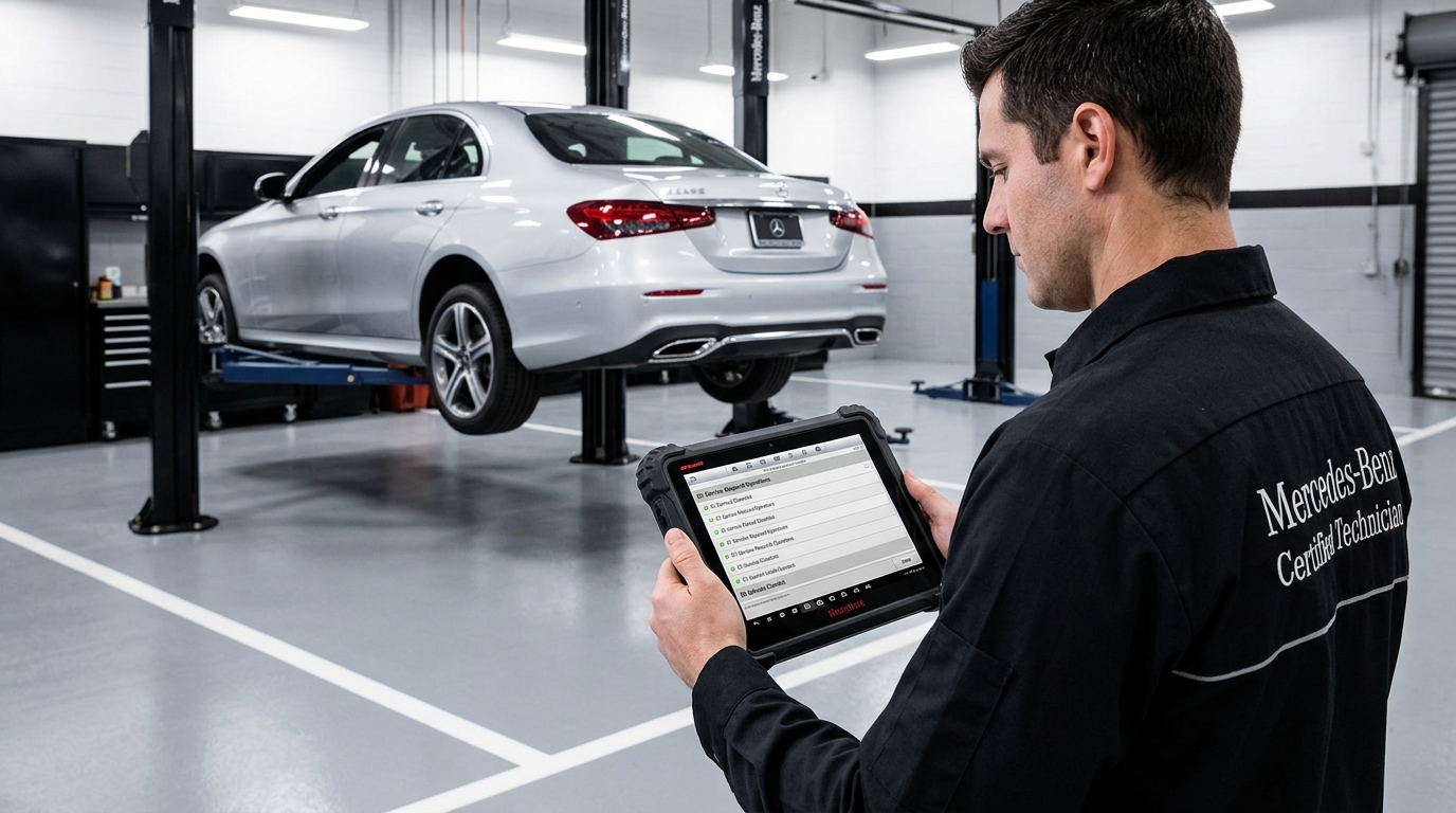 mercedes b1 service