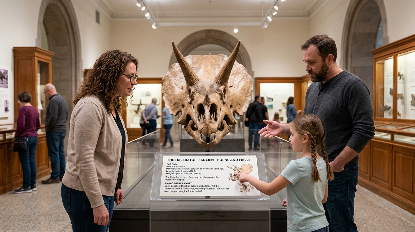 museum explanation cards