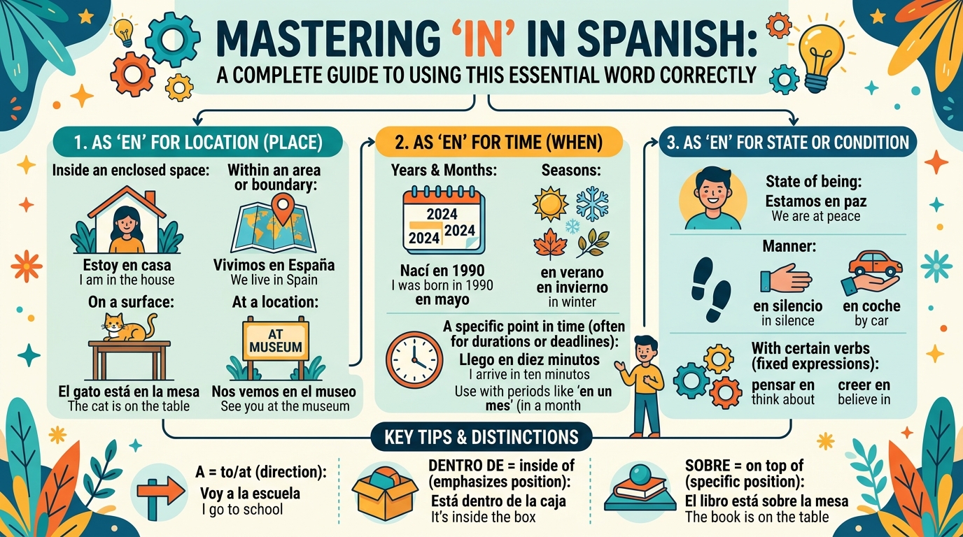in in Spanish