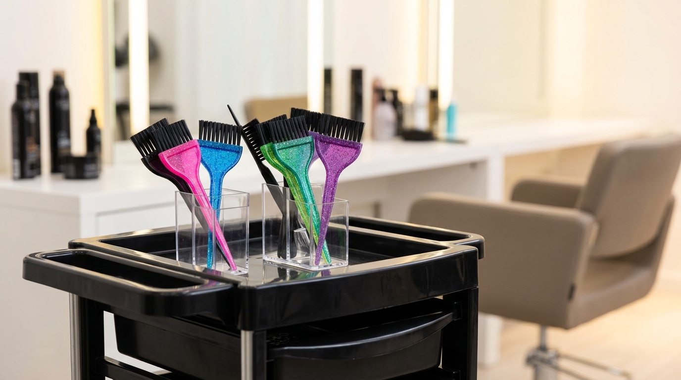 hairdressing tint brushes